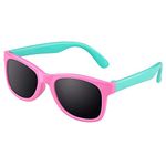 CGID Kids Sunglasses Girls Boys, Polarised TPEE Toddler Sunglasses,Flexible Children Sunglasses UV400 Age 3-10,K25