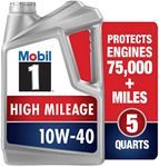 Mobil 1 High Mileage Full Synthetic