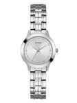 GUESS Women's Classic Slim Stainless Steel Bracelet Watch. Color: Silver-Tone (Model: U0989L1)