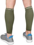 Run Forever Calf Compression Sleeves for Men and Women - Leg Compression Sleeve - Footless Compression Socks for runners