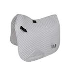 Shires Performance Numbered Saddlecloth 17-18" - White