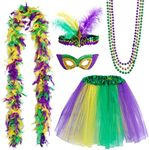 Mardi Gras Costume Accessory Set Tu