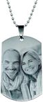 Personalised Stainless Steel Photo 