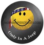 Jeep 82208686AD 31 Inch Spare Tire Cover by Chrysler