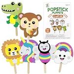 VKPI Make 6 Popstick Puppets Craft 