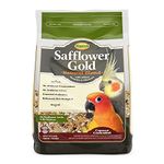 Higgins Safflower Gold Natural Food Mix for Conures & Cockatiels, 3lbs, 3 LBS