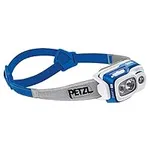 Petzl, Swift RL Rechargeable Headlamp with 900 Lumens & Automatic Brightness Adjustment, Blue