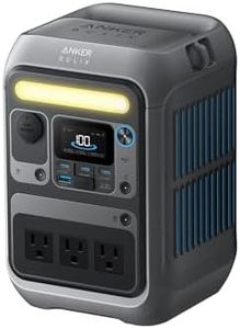 Anker SOLIX C300 Portable Power Station, Outdoor 288Wh LiFePO4 Battery, 300W (600W Surge) Solar Generator, 140W Two-Way Fast Charging, for Camping, Traveling, and Emergencies (Solar Panel Optional)