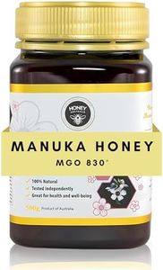 Raw Manuka Honey MGO 830+ | Medical Grade, Organic, Certified Pure Manuka Honey for Daily Health & Wellness | Delicious, Rich Taste, Also Suitable For Skin Care, (500g)