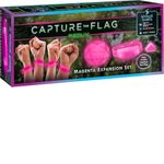 Capture The Flag Redux: 3-Way Magenta Expansion Set | Adds 1 Extra Team, 4 Players and a Fresh Pink Color | for Glow-in-The-Dark Games, Sleepovers, Birthday Parties, Youth Groups and Team Building