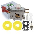 partszen 753-06288 Carburetor for Craftsman 316711170 316711171 316711190 316711191 Murray M2560 MS2550 MS9900 Trimmer Remington RM430 Blower Troy Bilt TB430 TB2MB with Spark Plug Fuel Line Filter