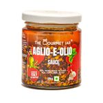 The Gourmet Jar Aglio-E-Olio Sauce 170 grams| 100% Natural & No Preservatives| Pasta Sauce| Imported Olive Oil| Perfect for Pasta & Sandwiches | Pack of 1