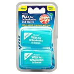 Piksters Wax for Orthodontics and Braces, 2 Count (Pack of 1)