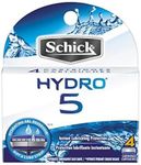 Schick Hydro 5 Razor Refi Size, 4 Count (Pack of 3)