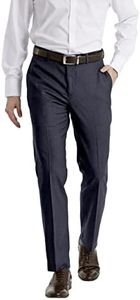 Calvin Klein Men's Slim Fit Dress Pant, Navy, 32W x 34L