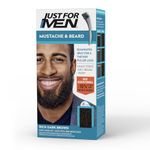 Just for men Mustache & Beard #M-47 Rich Dark Brown - 1 Count