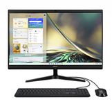 Acer Aspire C24 23.8" All-in-One, Intel Core i3-1215U, Intel Iris Xe Graphics, 8GB RAM, 1TB HDD/256GB SSD, Windows 11 Home