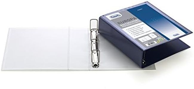 Favorit 100460472 - Raccoglitore Personalizzabile, Anelli Quadri, 65 mm, 22 x 30 cm, Blu