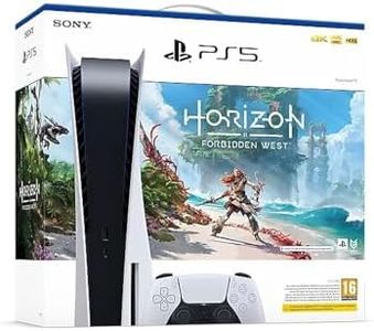 Playstation Console Sony 5 Édition Standard Blanche + Horizon Forbidden EU