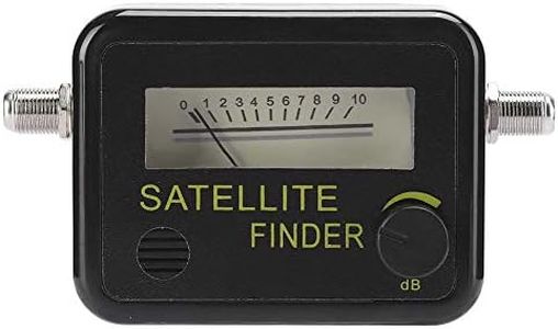 Bewinner1 Universal Satellite Finder, LNB to REC Connector Sensitive Signal Strength Meter, Digital TV Satellite Signal Receiver, Professional Digital Satfinder, Satellite Locators