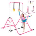 Gymnastics Bars Junior Training Kip Bar Adjustable Height Gymnastics Equipment Folding Horizontal Bar for Indoor Outdoor