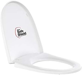 Kohler Odeon 8827IN-2-0 Quiet-Close Plastic Toilet Seat (White, 1 Piece)