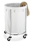 Whitmor 6894-3499-BB Commercial Round Laundry Hamper