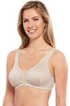 Carole Martin Full-Freedom Comfort Bras - 2 Pack - Beige - 36