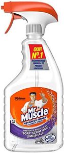 Mr Muscle Advanced Power Shower Shine Spray 750ml, Pack of 6