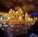 Sanleen Enterprises Modern Contemporary Crystal Glass Chandelier 24light led Chandelier