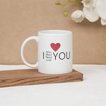 Clay Craft CC MM1 Swiss REZ12 Microwave Safe Coffee Mug for Couples Wife Husband 300ml, Miss You