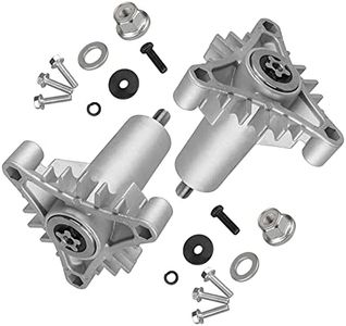 Fourtry Spindles Fit for Craftsman 42 inch Deck Mower - 130794 Deck Spindle Fit for Poulan HU Sears Craftsman LT1000 LT2000 LTX1000 Riding Mower with 36" 38" 42" Cutting Deck, Replace 137641, 2 Pack