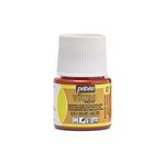 PEBEO 111002 - Transparent Glass Paint Vitrea 160°C - Saffron Yellow - 45 ML