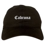 Kings Of NY Cabrona Spanish Mens Dad Hat Baseball Cap Black