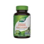 Nature's Way European Elderberry Capsules - Cold and Flu Symptom Relief – Cough, Sore Throat Support Supplement – Elderberry Berries & Flower - Non-GMO Verified - Vegetarian - For Adults & Kids - 100 Capsules