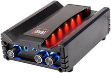 Dual Electronics DBTMA100 Black Micro 2 Channel Class-D Amplifier | 3.5 mm AUX Input | Stereo RCA Outputs | 100 Watts Peak Power | Up to 100ft of Wireless Bluetooth Range