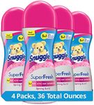 Snuggle Scent Shakes In-Wash Scent Booster Beads, SuperFresh Spring Burst, 9 oz, Pack of 4