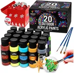 Outdoor acrylic paint set (2 fl oz)