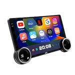 JXL (New Launch) Dual Knob Diamond 11.5 Inch 2K FHD Bluetooth Car Android Player/Auto Android/Apple Car Play/4GB/32 GB ROM with 4G SIM Slot/ 360 Degree Compatible
