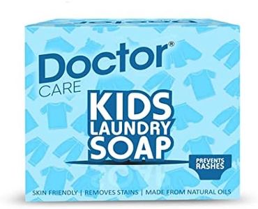 Doctor Care Kids-Baby Laundry Soap | Natural for Baby Clothes | No Harmful Chemicals | Skin Friendly Organic Washing Soap | Specially for Nappies,Mainly for Sensitive Skin 150gm x 3 (Pack of 1).