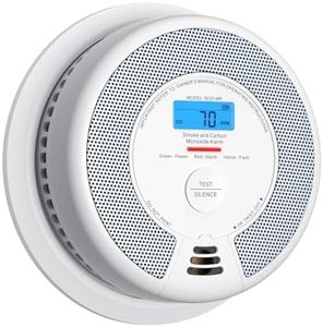 X-Sense Détecteur de Fumée et de Monoxyde de Carbone (CO) Connecté, Kit de Sécurité pour la Maison, Station de Base SBS50 Requise, Compatible avec l'Appli X-Sense Home Security, SC07-MR, Lot de