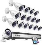 ZOSI H.265+ 1080p 16 Channel Securi