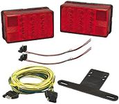 Fulton Wesbar 407560 LED Waterproof 4 in. x 6 in. Low Profile Tail Light Kit, one size