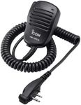 Icom HM-158LA Compact Speaker Mic w/ Alligator Clip