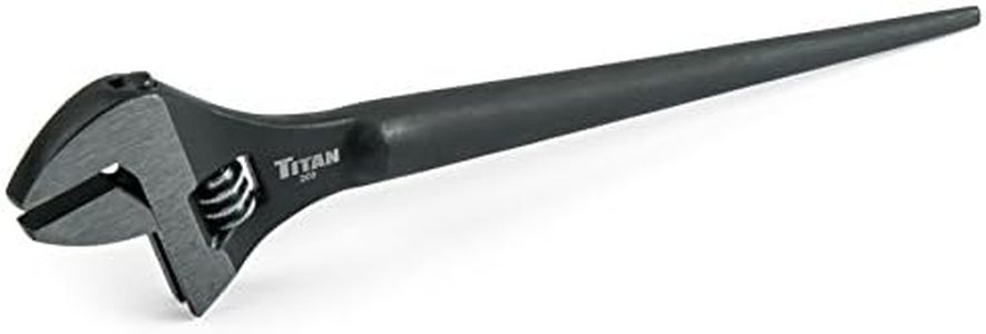 Titan 209 8-Inch Adjustable Construction Spud Wrench