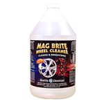 Quality Chemical Mag Brite/Acid Wheel and Rim Cleaner/Wheel and Tire Cleaner - Formulated to Safely Remove Brake Dust and Heavy Road Film - Best Car Wheel Cleaner for Rims Cleaner - 128 oz (Pack of 1)