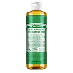 Dr Bronner's 18-in-1 Almond Pure-Castile Liquid Soap, Made with Organic Oils, Used for Face, Body, Hair, Laundry, Pets and Dishes, Certified Fair Trade & Vegan Friendly, 473ml Recycled Bottle