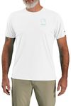 Carhartt Men's Big & Tall Force Sun Defender Lightweight Short-Sleeve Logo Graphic T-Shirt, White, Large Tall