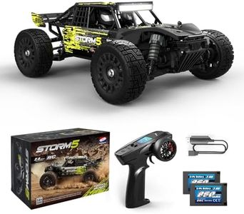 HAIBOXING 18856 1:18 4WD Ferngesteuertes Auto Offroad Monstertruck, 36 km/h Hochgeschwindigkeits RC Auto, Wasserdichter Geländewagen mit 2 Akkus, Spielzeug für Kinder und Erwachsene
