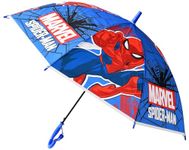 CHAATEWALA™ Spiderman Cartoon Umbrella for Kids, Cartoon Umbrella for Rain,Windproof for Kids Boys and Girls, Spiderman Umbrella for Boys & girls,Umbrella for children, Umbrella for Gift (Dark Blue)